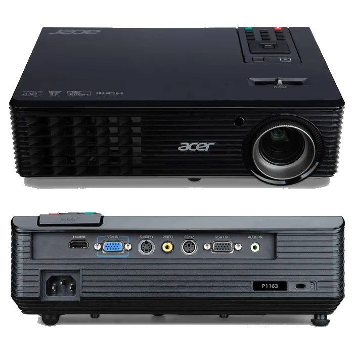 Замена линзы Acer P1163